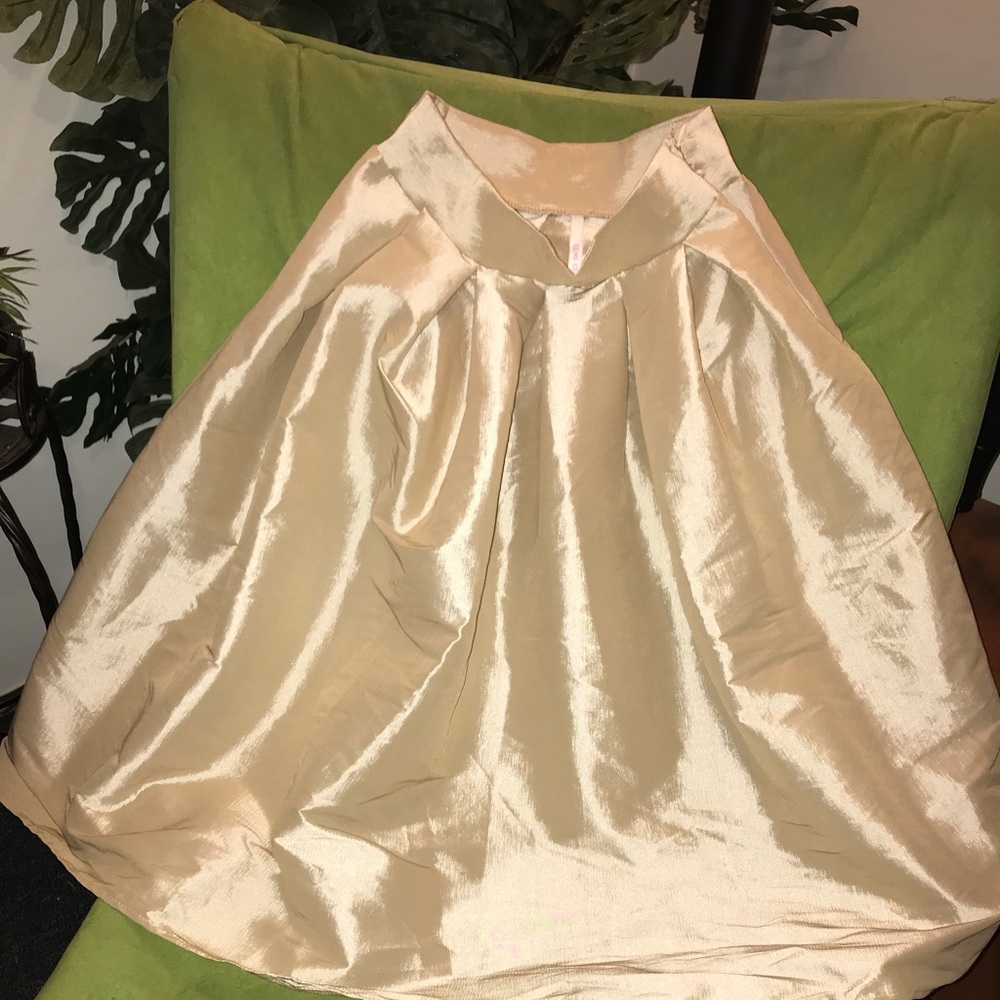 A-line Midi Skirt.